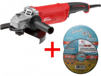 Двуручная углошлифмашина WORTEX AG 2326 в кор.+ АКЦИЯ!