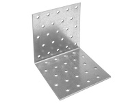 Уголок крепежный равносторонний 100х100х100 мм KUR белый цинк STARFIX