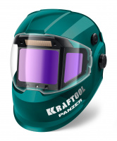 KRAFTOOL PANZER хамелеон, с панорамным трёхсторонним светофильтром, затемнение 3/4-8/9-14, маска сварщика (11061)