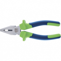 Плоскогубцы комбинированные, 200 мм, двухкомпонентные рукоятки Сибртех