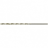 Сверло по металлу, 3.5 х 110 мм, полированное, удл, HSS, 10 шт, цилиндрический хвостовик Matrix
