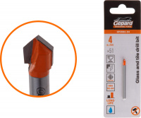 Сверло по кафелю/стеклу  4x51 мм ц/х GEPARD (GP2082-04)