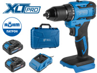 Аккум. дрель-шуруповерт BULL SR 1804 R-series в чем. XLTpro БЕСЩЕТ., Импульс., 18 В, 50 Н*м, 2х2 А*ч