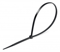ЗУБР КС-Ч1, 1.9 x 150 мм, нейлон РА66, 100 шт, черные, кабельные стяжки, Профессионал (309030-19-150)