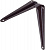 STAYER 150 х 125 мм, коричневый, уголок-кронштейн (37402-3)