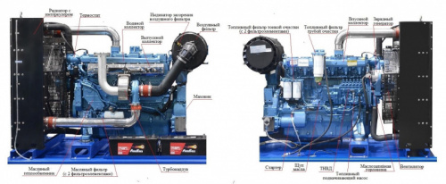 Двигатель Baudouin 6M16G220/5