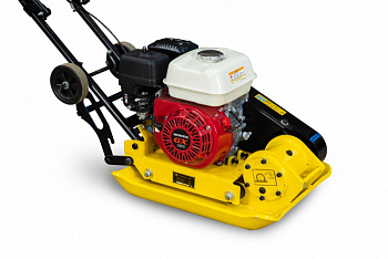 Виброплита TOR C-90L(R) 83 кг, 16кН (Honda) колесный комплект