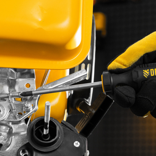 Отвертка, PZ2x100 мм, S2, 3к рукоятка Denzel