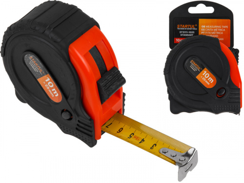 Рулетка 10м/25мм STARTUL STANDART (ST3111-1025)