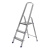 Стремянка, 3 ступени, алюминиевая, Сибртех