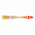 Кисть плоская Slimline 3/4" (20 мм) натуральная щетина, деревянная ручка Sparta