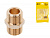 Ниппель 3/8" нар.-нар., AV Engineering (инд. упак.)