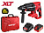 Аккум. перфоратор WORTEX CRH 1824-2 в чем. ALL1 XLT SET БЕСЩЕТ., 18 В, 2.6 Дж, 26 мм, 1х4 А*ч