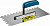 STAYER 130 х 280 мм, зуб 10 х 10 мм, штукатурная гладилка, Professional (0802-10)