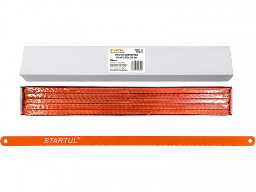 Полотно ножовочное по мет.300мм 100шт. STARTUL STANDART (ST4085-100)