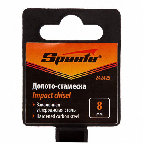 Долото-стамеска 8 мм, деревянная рукоятка Sparta