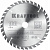 KRAFTOOL Precision, 160 х 20 мм, 36Т, пильный диск по дереву (36952-160-20)