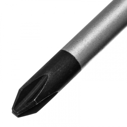 Отвертка, PH2х200 мм, S2, 3к рукоятка Denzel