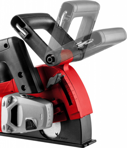 ЗУБР d 125 мм, 1200 Вт, 30 мм, штроборез (бороздодел) (ЗШ-30-1200 Т)