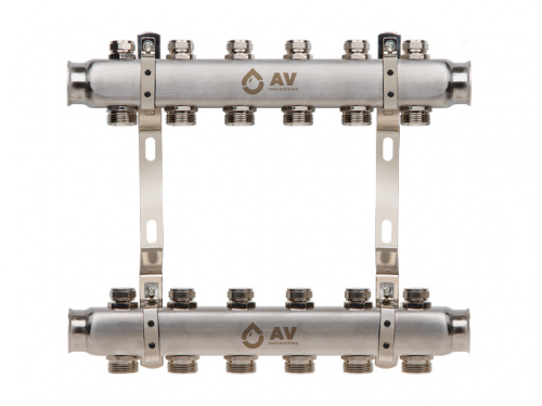 Коллекторная группа AVE162, 6 вых., AV Engineering