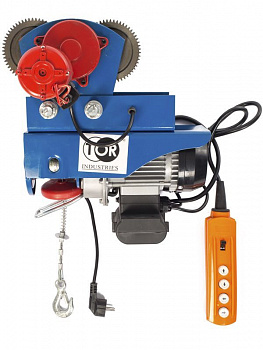 С ТЕЛЕЖКОЙ таль электрическая TOR PA 500/1000 кг 20/10 м (серия N)