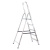Стремянка, 5 ступеней, алюминиевая, Сибртех