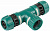 RACO ORIGINAL, Т-образный, наружная резьба 3/4″ - шланг 1/2″ - шланг 1/2″, из ударопрочного пластика, тройник (4250-55287C)