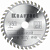 KRAFTOOL Precision, 140 х 20 мм, 36Т, пильный диск по дереву (36952-140-20)