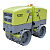 Каток вибрационный двухвальцовый траншейный STEM Techno SRTR 1600D (Yanmar)