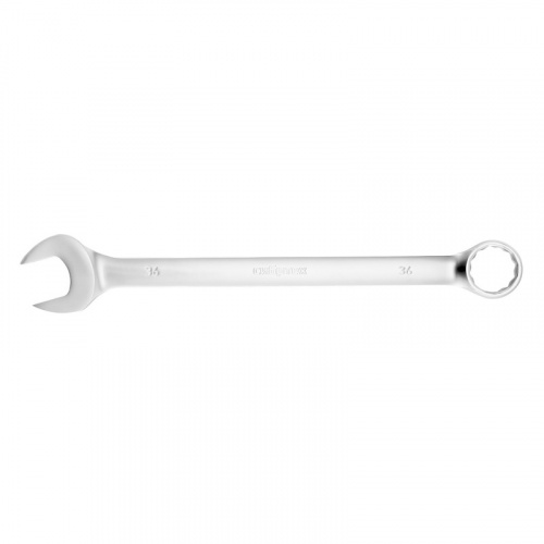 Ключ комбинированный 36мм, никелированный Сибртех