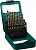 KRAFTOOL COBALT-8, 19 шт, (1-10 мм), сталь М42, HSS-Co(8%), набор сверл по металлу (29656-H19)