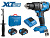 Аккум. дрель-шуруповерт BULL SR 1805 в чем. XLTpro, 2х4 А*ч, БЕСЩЕТ., 18 В, 120 Н*м, БЗП(мет.) 13 мм