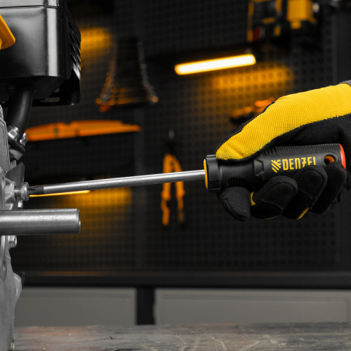 Отвертка, PH3х150 мм, S2, 3к рукоятка Denzel