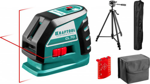 KRAFTOOL CL-70 #3, лазерный нивелир (34660-3)