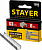 STAYER тип 53 (A/10/JT21), 8 мм, 1000 шт, калибр 23GA, скобы для степлера, Professional (3159-08)