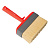 Кисть ракля для всех типов ЛКМ, 150х50 мм, искусственная щетина, пластиковая рукоятка Matrix