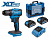 Аккум. дрель-шуруповерт BULL SR 1804 Xcase XLTpro БЕСЩЕТ., Импульс., 18 В, 45 Н*м, 2х2 А*ч, з/у 2 А