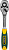 KRAFTOOL 1/4″, 72 зубца, трещотка для торцовых головок (27791-1/4)