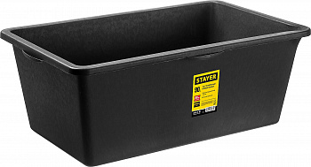 STAYER 90 л, Прямоугольный строительный таз, MASTER (06099-90)
