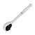 Ключ-трещотка 3/8", CrV, 120 зубьев, цельнометаллический, хром Gross