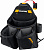 KRAFTOOL KP-15 с быстросъёмным креплением FastClip, 15 карманов и петель, 350 х 320 мм, поясная сумка (38771)