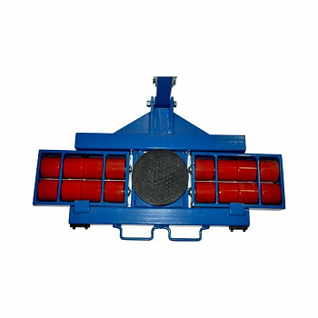 Роликовая платформа поворотная TOR X16 г/п 16 т (с ручкой) (G)