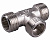 GENERAL FITTINGS наружная резьба 3/4″, никель, тройник (51051-3/4)