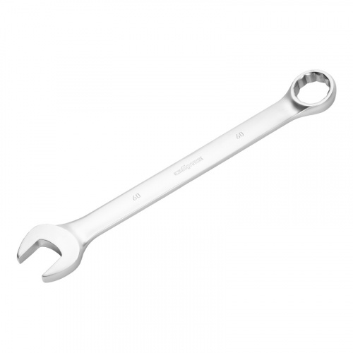 Ключ комбинированный 60мм, никелированный Сибртех