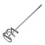 Миксер для красок и штукатурных смесей, 80х400мм, хвостовик SDS plus Сибртех