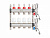 Коллекторная группа AVE136, 4 вых., AV Engineering