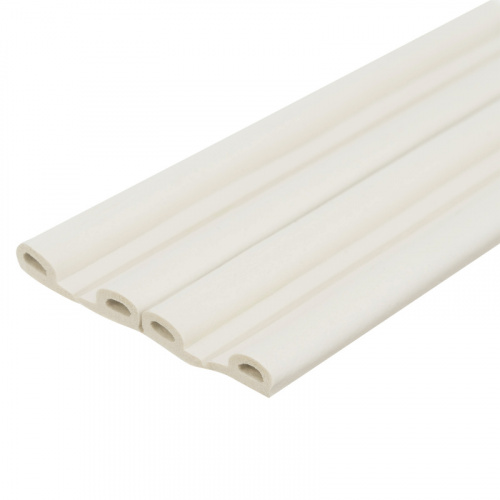 Уплотнитель, 24 м, профиль "P", белый Сибртех