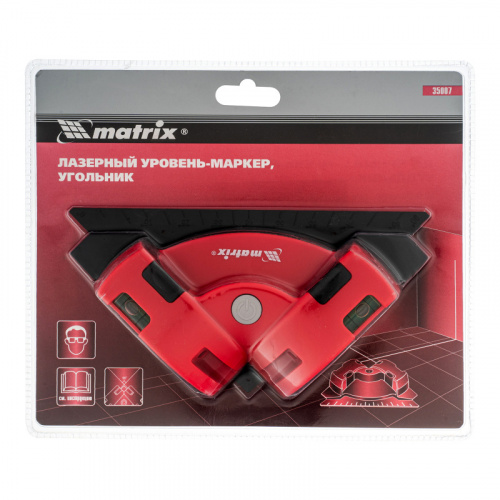Лазерный уровень, маркер, угольник Matrix