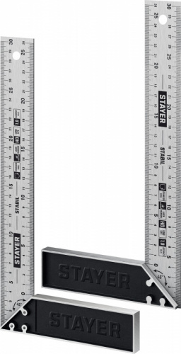 STAYER 300 мм, столярный угольник, Professional (3431-30)