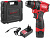 Аккумуляторная дрель-шуруповерт WORTEX LX BD 1215-1 Li 12В, 30 Нм, 1.5 Ач акб, патрон 10 мм, бесщёт.